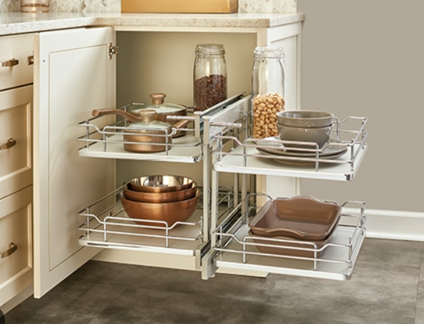 blind corner cabinet storage