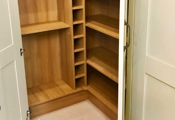 kitchen corner larder unit