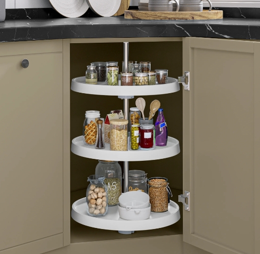 18 lazy susan for corner cabinet
