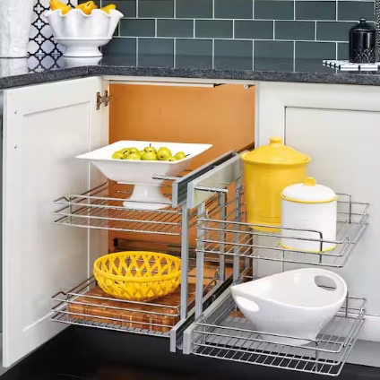 blind corner pullout baskets