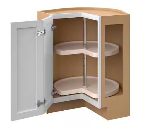 corner cabinet carousel
