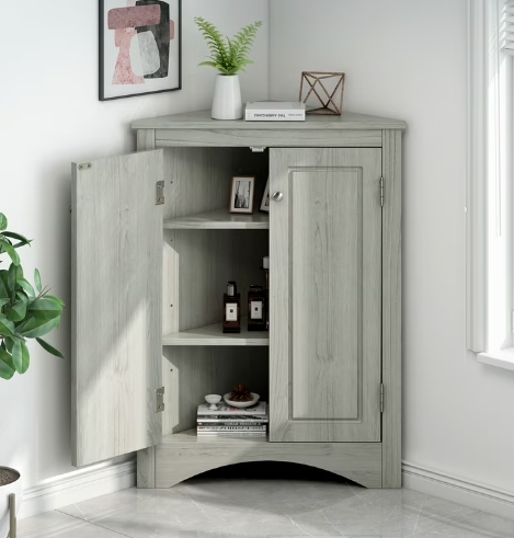 low corner cabinet