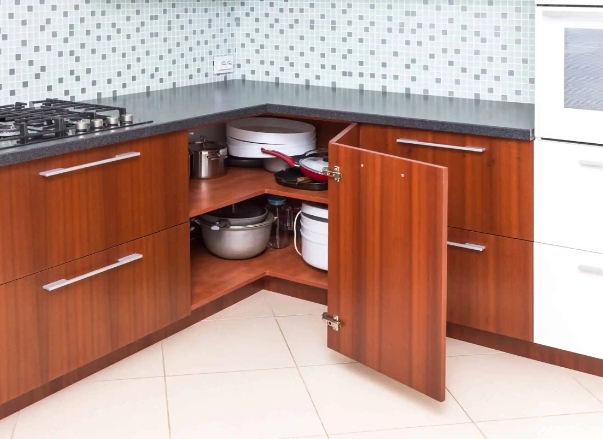 corner base cabinet options