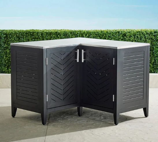 outdoor corner cabinet