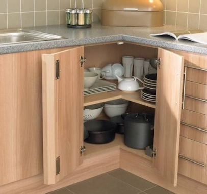 corner kitchen cupboard