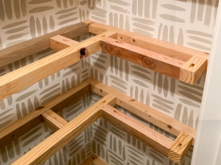 diy corner pantry