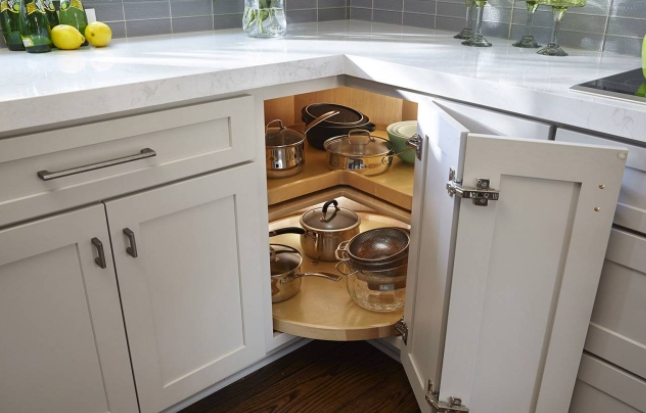 best lazy susan for corner cabinet