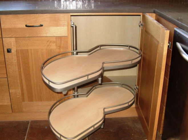 kidney corner cabinet