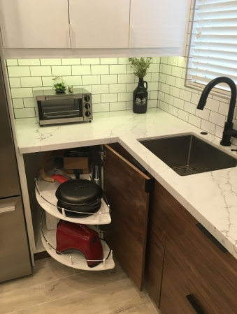 sektion corner base cabinet