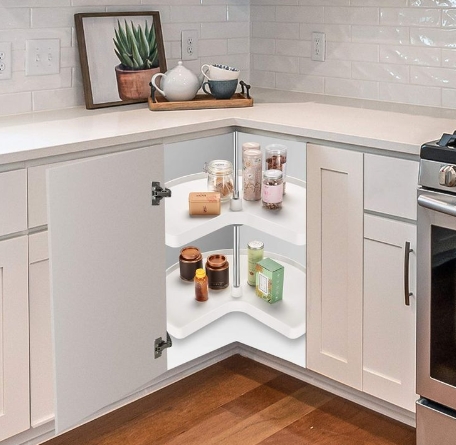 28 inch corner base cabinet