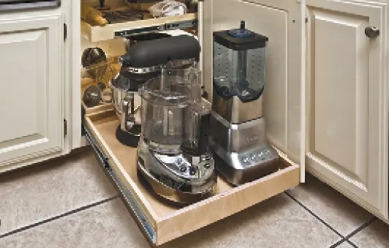 blind corner cabinet solution