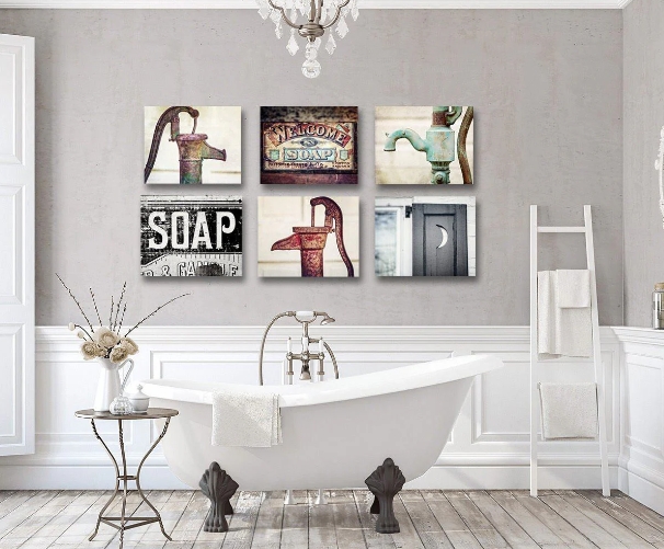 farmhouse bathroom decor