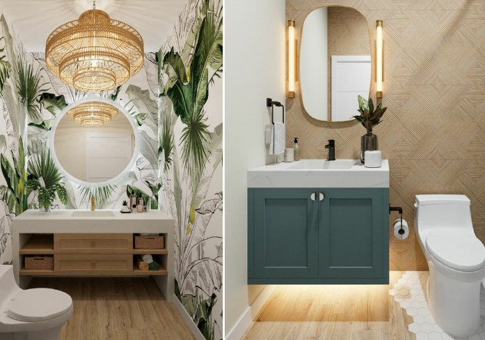 powder room decor ideas