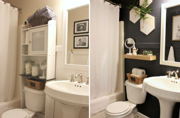diy small bathroom remodel