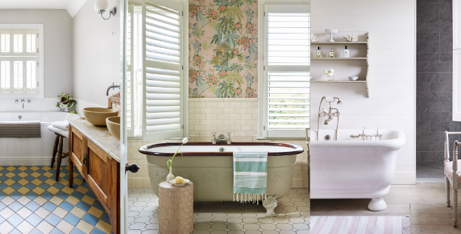 vintage bathroom decor