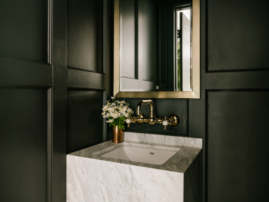 powder bathroom ideas