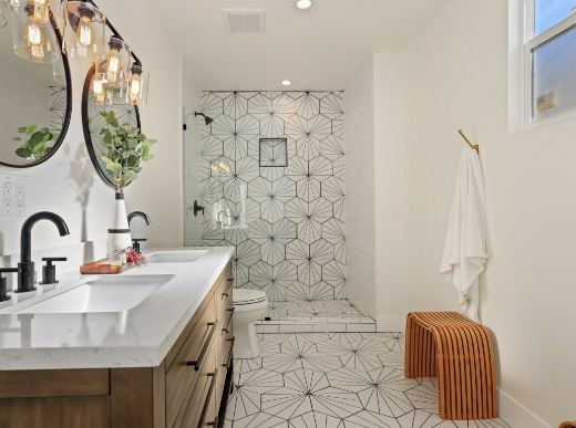 guest bathroom decor