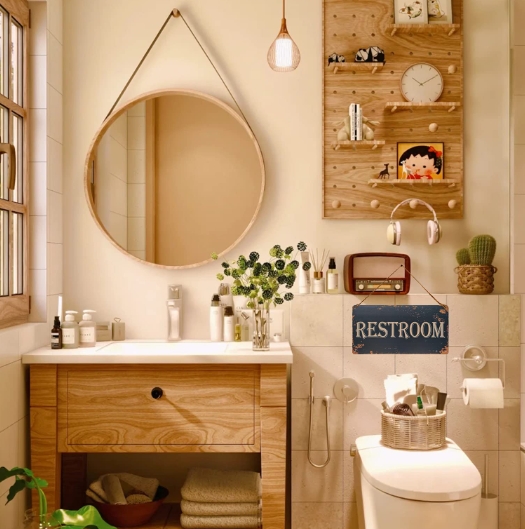 cheap bathroom decor