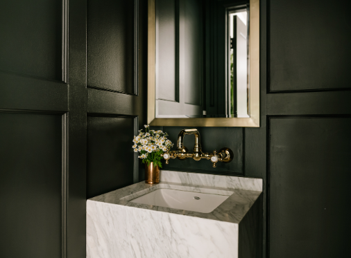 modern powder room ideas