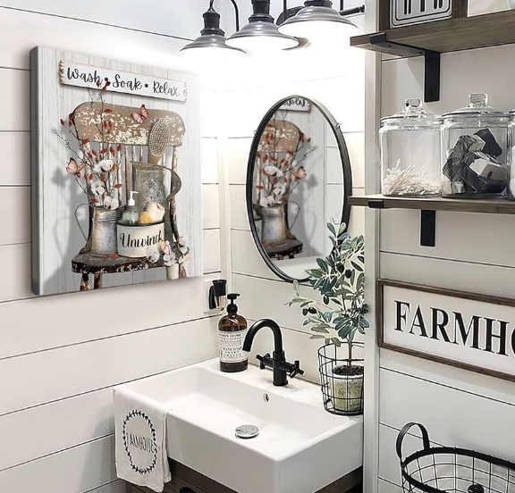 country bathroom ideas