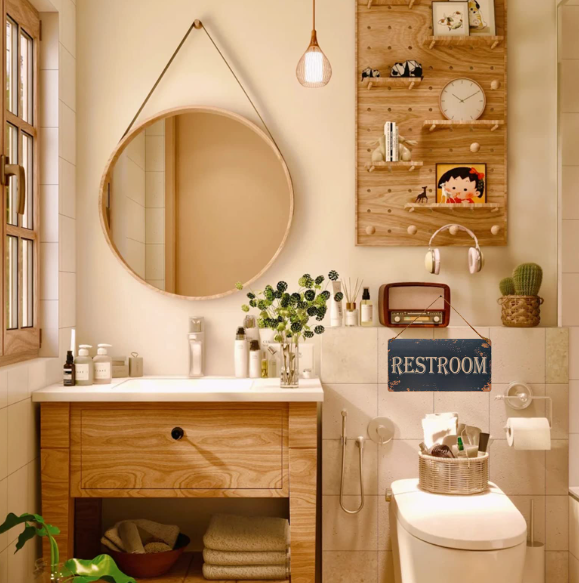 bathroom decor items