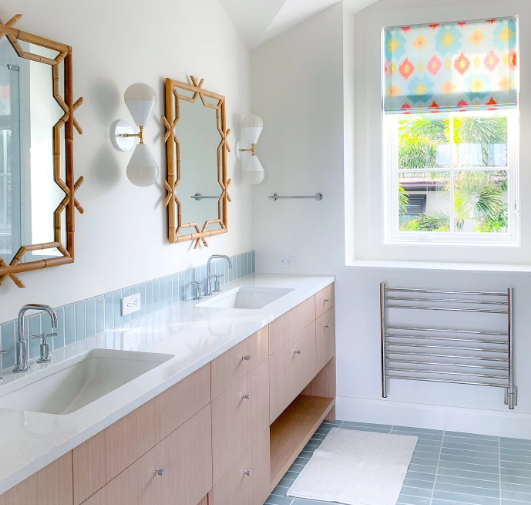 bathroom sink backsplash ideas