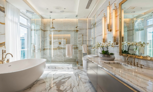 luxury bathroom decor