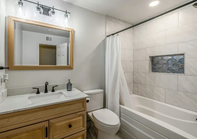 bathtub shower combo design ideas