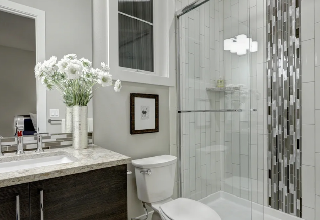 small bathroom remodel with shower