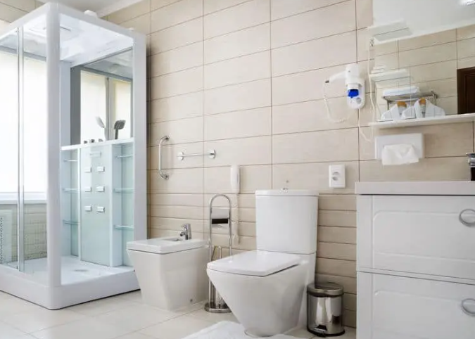 senior citizen bathroom design