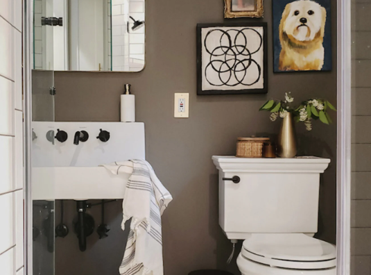 bathroom decorating ideas on a budget