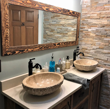 Farmhouse Bathroom Mirror Ideas for Rustic Charm