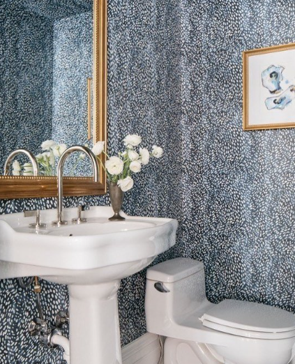 Modern Small Bathroom Wallpaper Inspirations