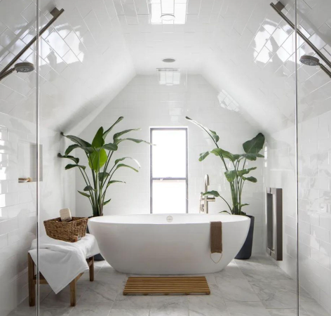 Small Bathroom Designs with Shower and Bath