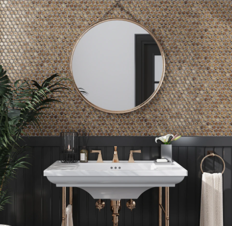 Powder Room Tile Ideas for Statement Spaces