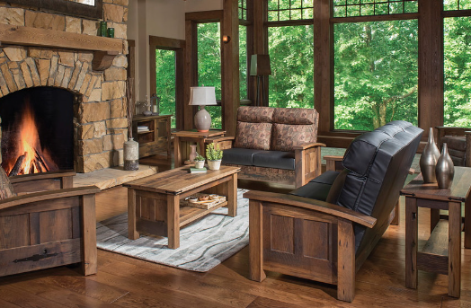 Farmhouse Design with Reclaimed Wood Furniture