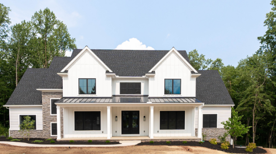 Farmhouse Style for New Builds