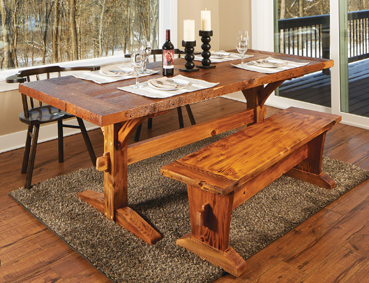 Creating Rustic Farm Style with Reclaimed Wood Furniture