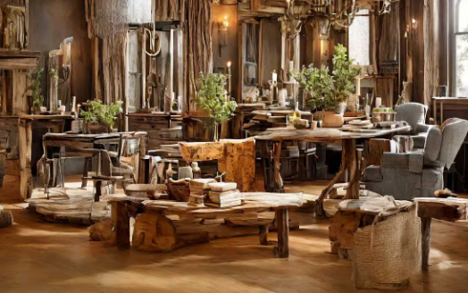 The Appeal of Distressed Wood Furniture in Farm Design