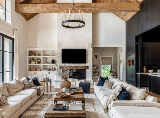 White Farmhouse Interior Inspiration