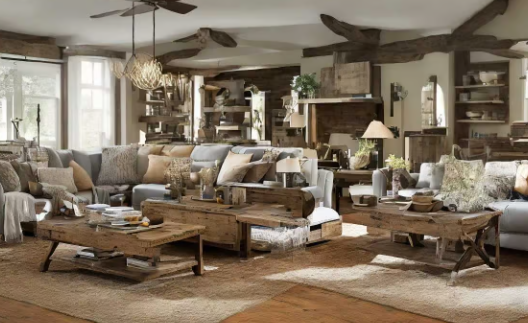 Reclaimed Wood Furniture and Farmhouse Harmony