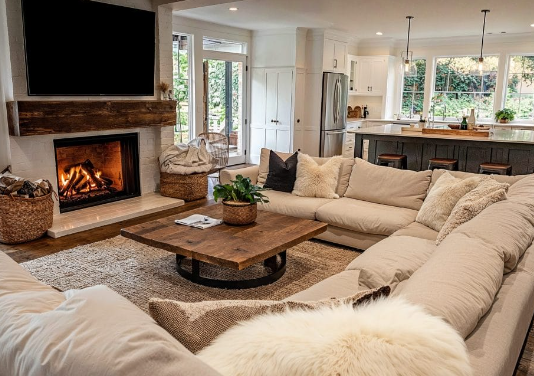 Farmhouse Decorating Ideas with Reclaimed Wood Furniture