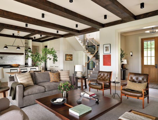 Reclaimed Wood Furniture in Timeless Farmhouses