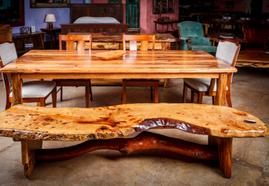 Distressed Wood Furniture for Authentic Farm Spaces
